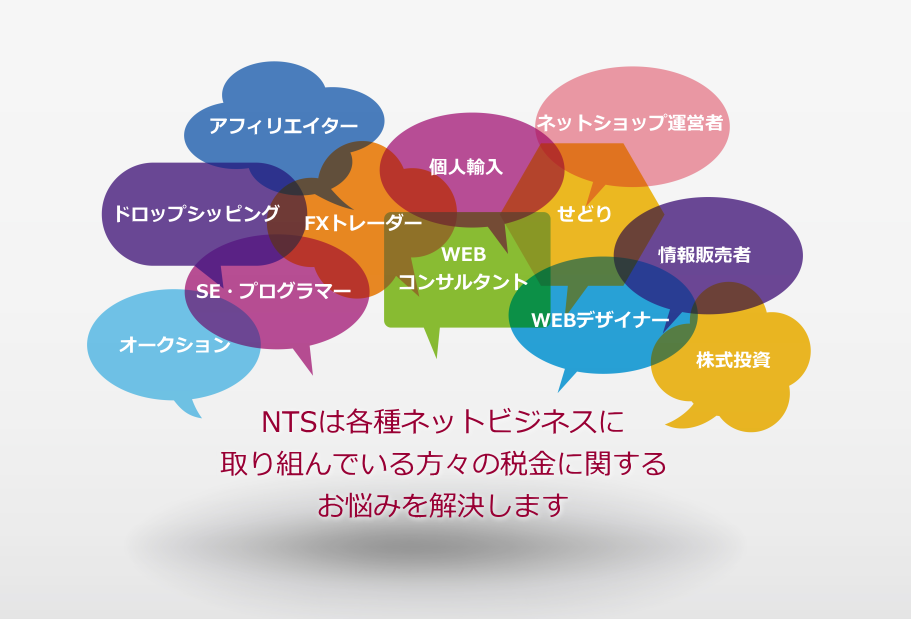 アフィリエイターやブロガーが【迷うことなく】【短期間で】【正確に】確定申告や青色申告をするための環境── ネットビジネス税金対策ストラテジー『NTS』